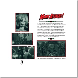 Mars Attacks Synopsis Design Posters and Art